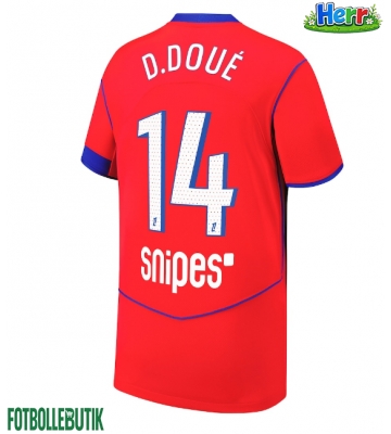 Paris Saint-Germain Desire Doue #14 Tredje Tröja 2025-26 Kortärmad